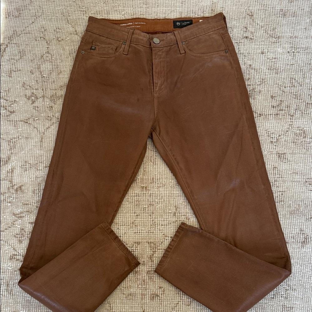 AG Farrah Ankle Jeans
Brown coated Jeans
Size 27
Like new